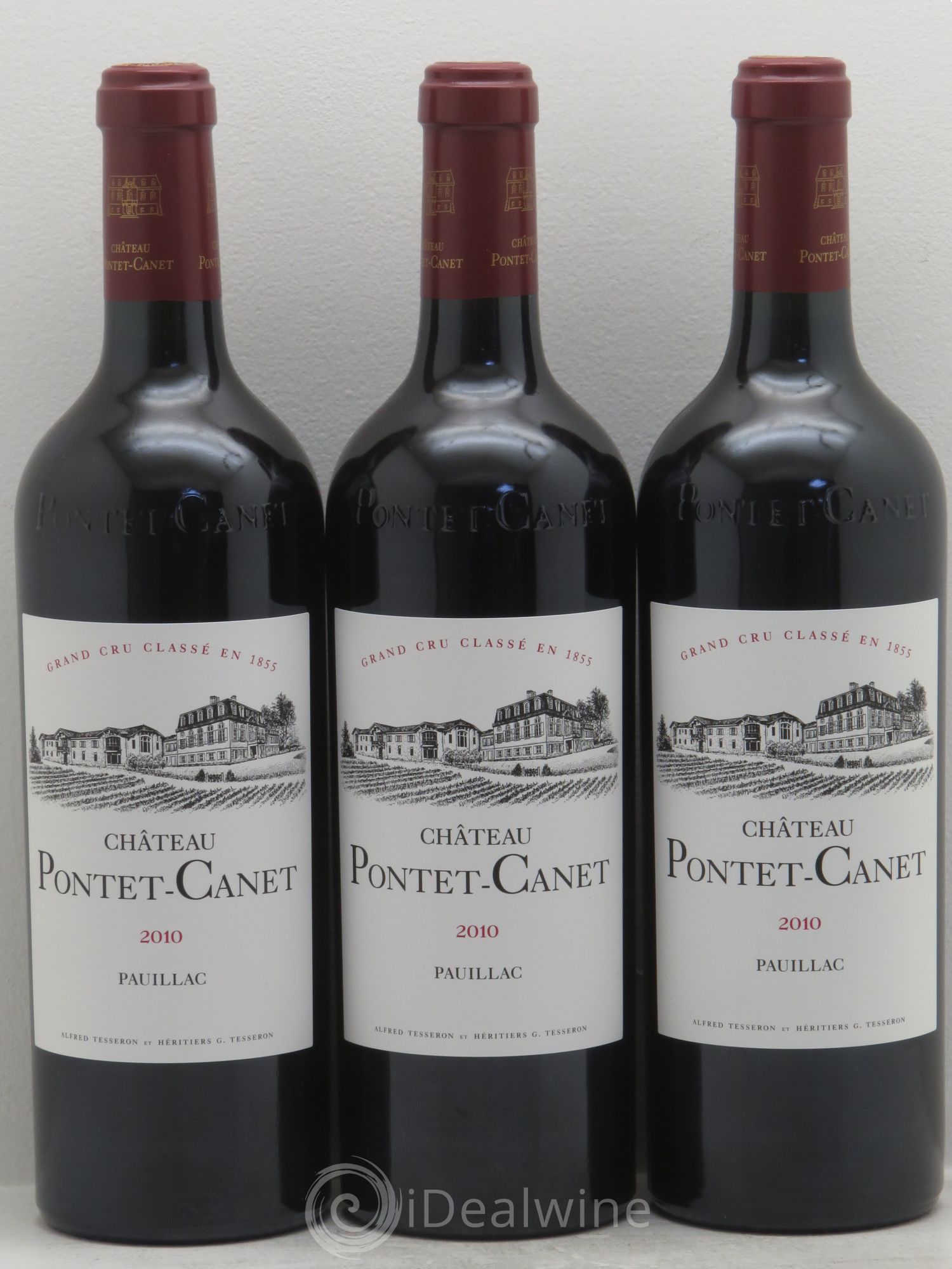 Château Pontet Canet 5ème Grand Cru Classé 2010 - Lot de 12 bouteilles - 3