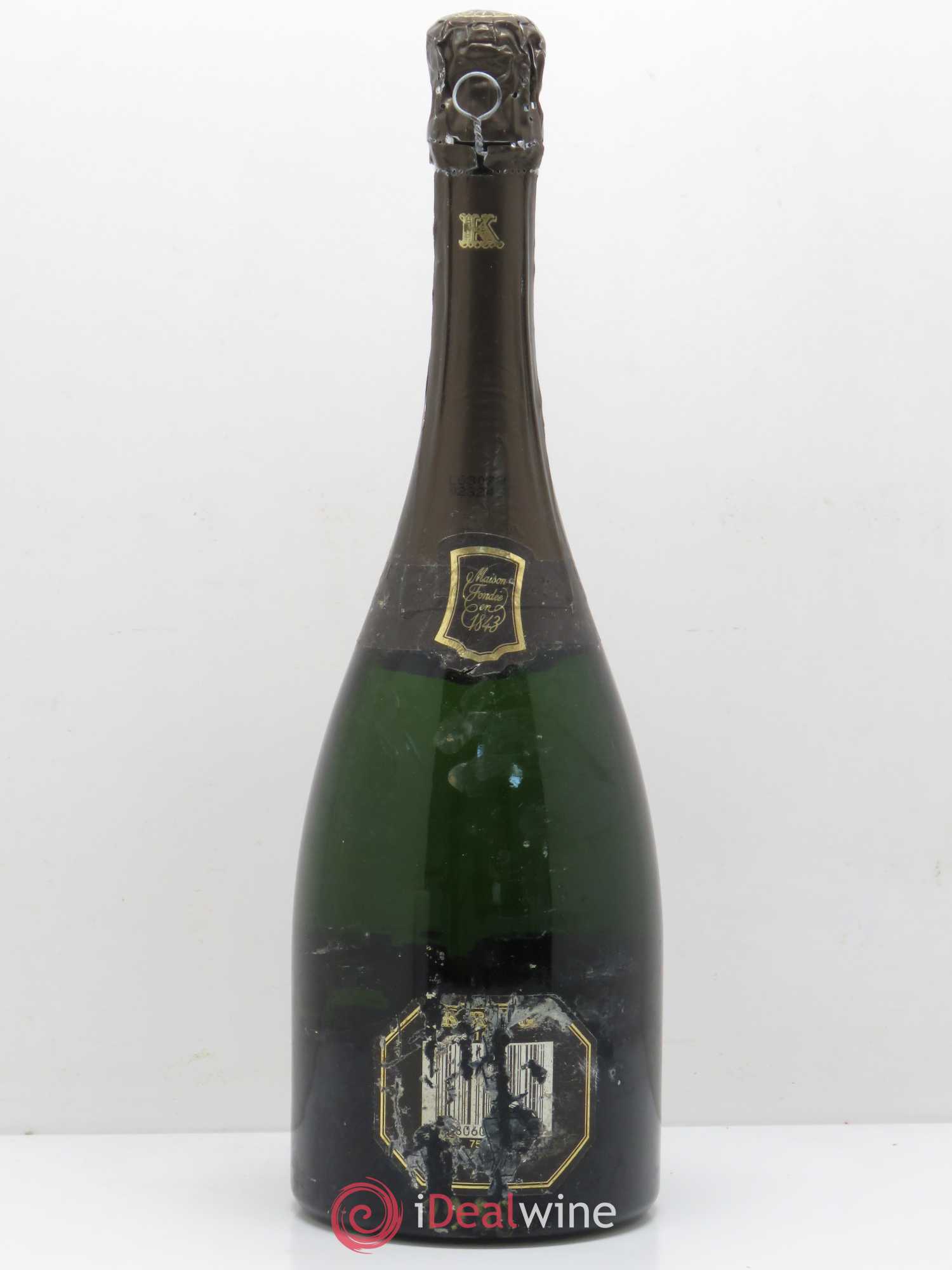Champagne Krug 1988 - Lot de 1 bouteille - 1