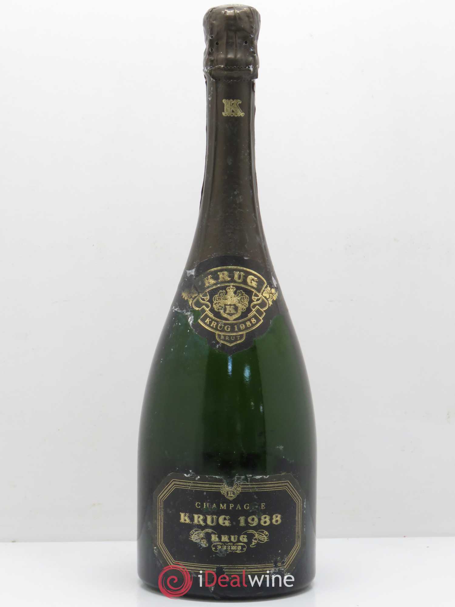 Champagne Krug 1988 - Lot de 1 bouteille - 0