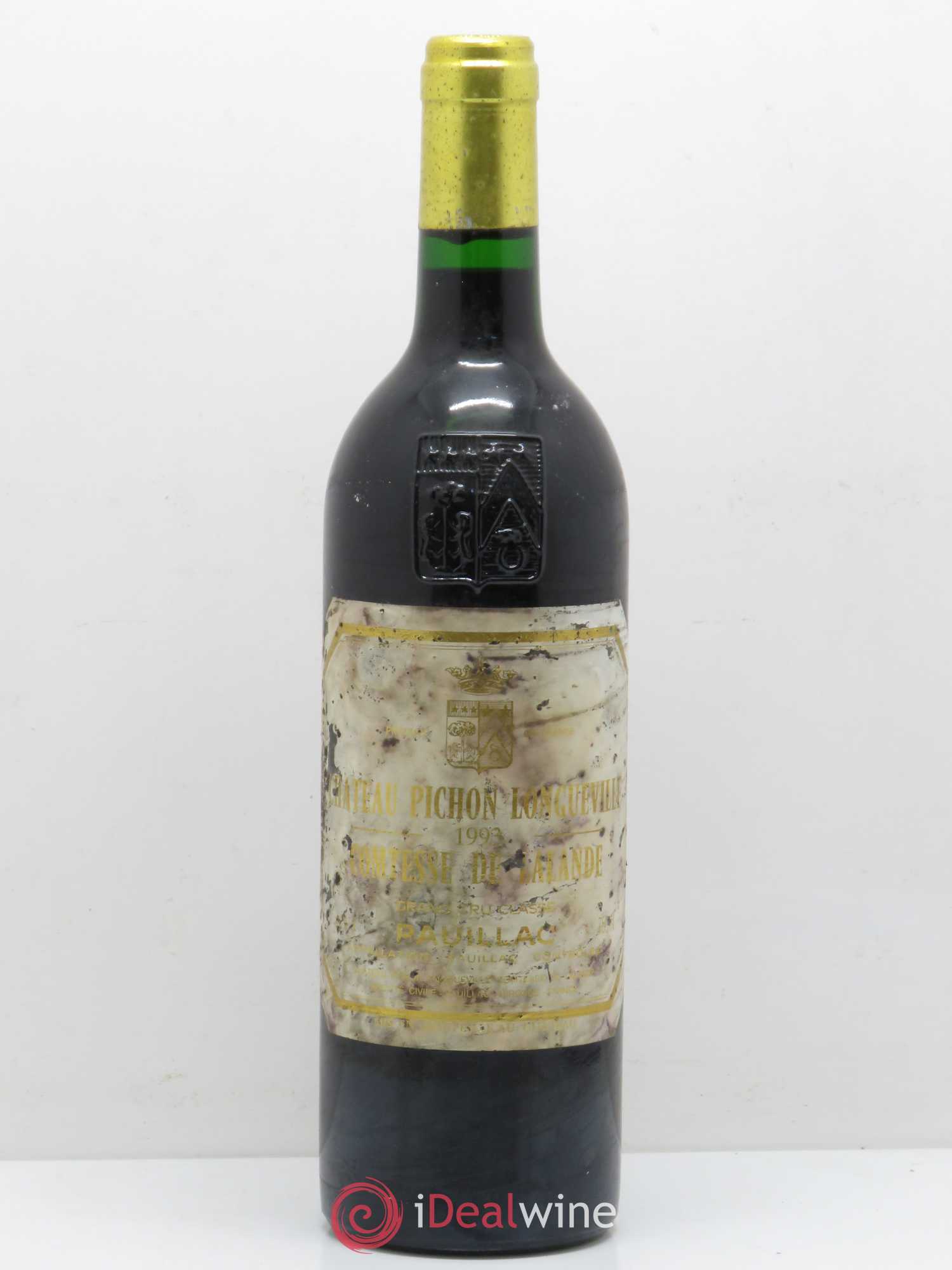 Château Pichon Longueville Comtesse de Lalande 2ème Grand Cru Classé 1993 - Lot de 1 bouteille - 0