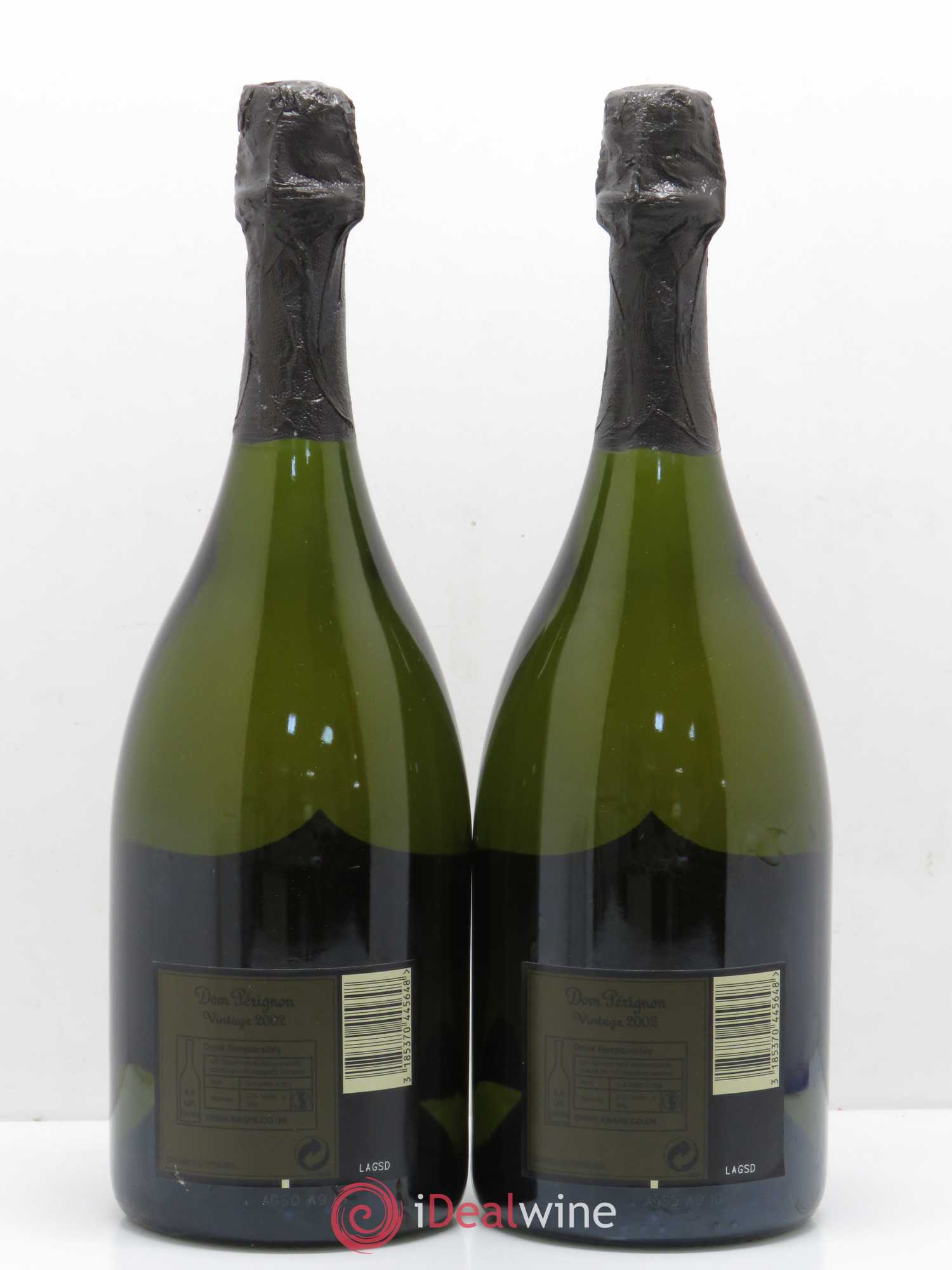 Brut Dom Pérignon 2002 - Lot de 2 bouteilles - 1