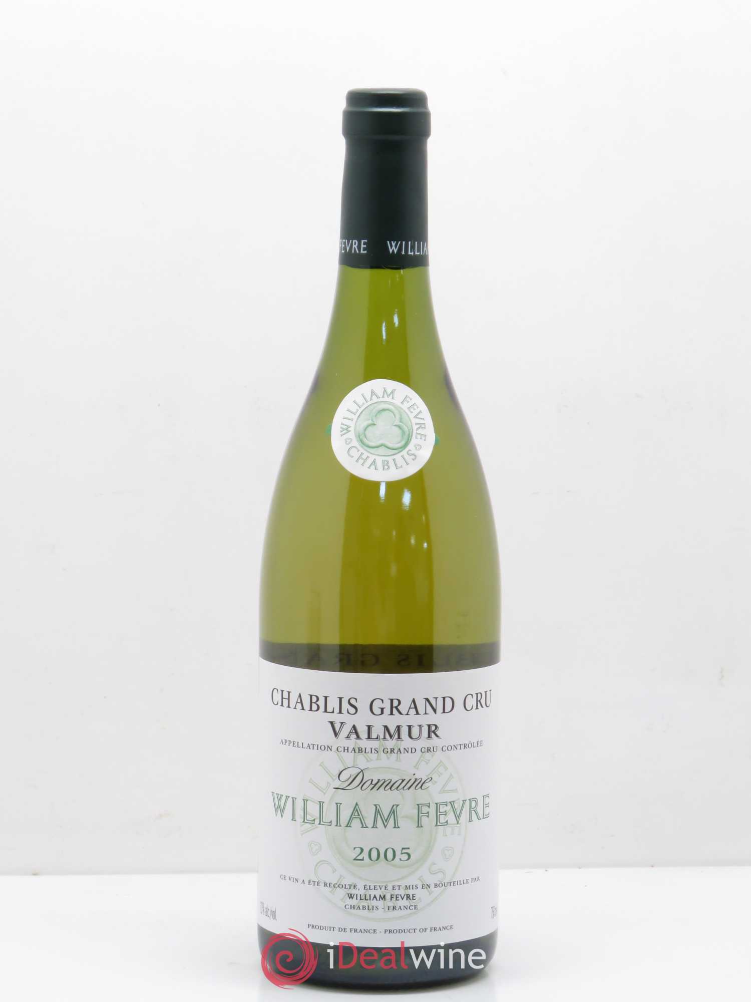 Chablis Grand Cru Valmur William Fèvre 2005 - Lot de 1 bouteille - 0