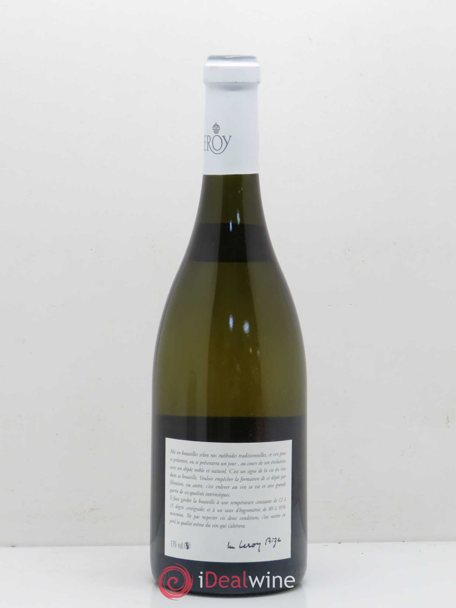 Meursault 1er Cru Les Bouchères Leroy SA 2008 - Lot de 1 bouteille - 1