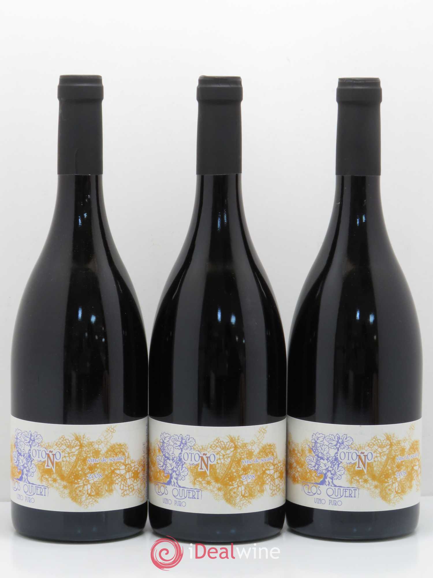 Chili Clos Ouvert Otono 2008 - Lot de 3 bouteilles - 0