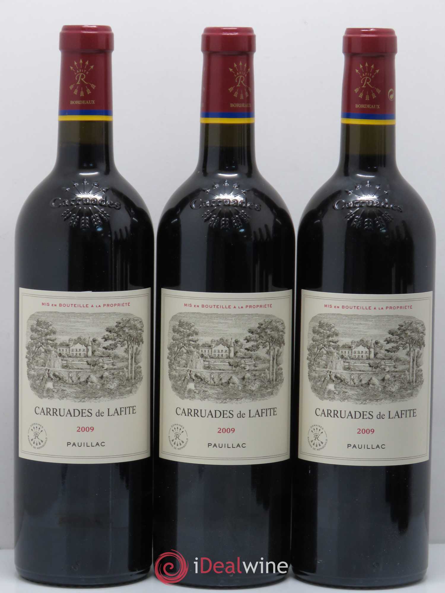 Carruades de Lafite Rothschild Second Vin 2009 - Lot de 6 bouteilles - 1