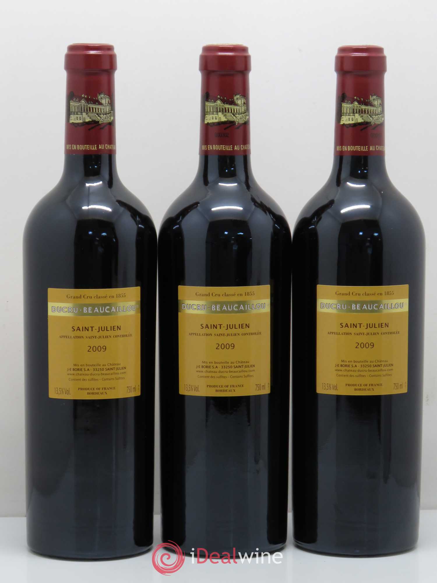 Château Ducru Beaucaillou 2ème Grand Cru Classé 2009 - Lot de 12 bouteilles - 2
