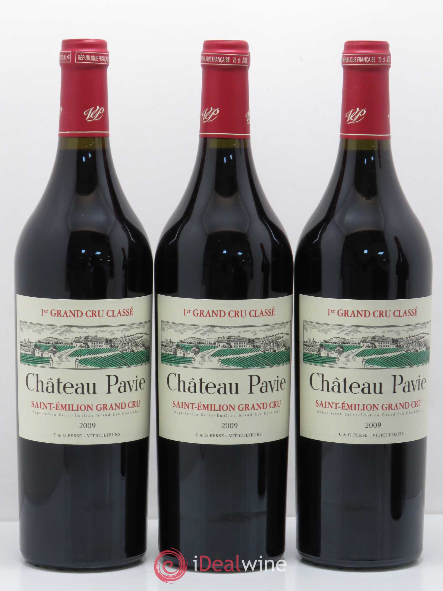 Château Pavie 1er Grand Cru Classé A 2009 - Lot de 12 bouteilles - 2