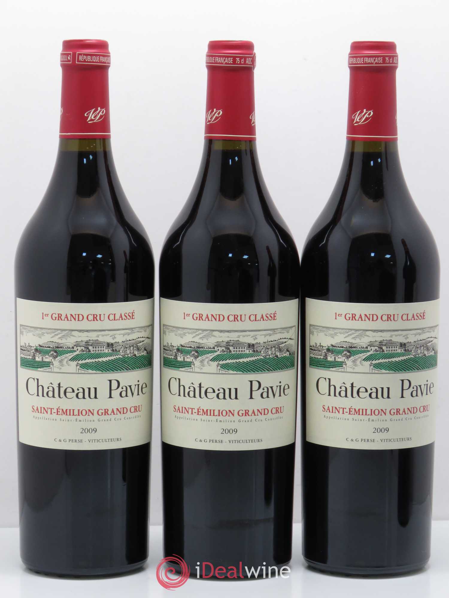 Château Pavie 1er Grand Cru Classé A 2009 - Lot de 12 bouteilles - 3