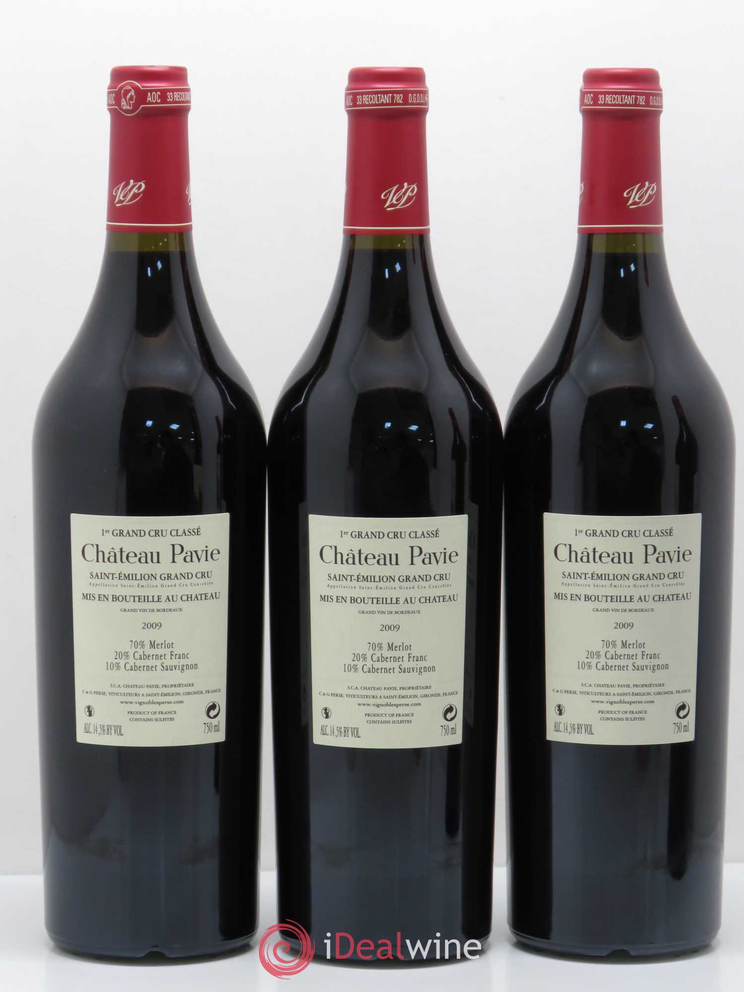 Château Pavie 1er Grand Cru Classé A 2009 - Lot de 12 bouteilles - 7