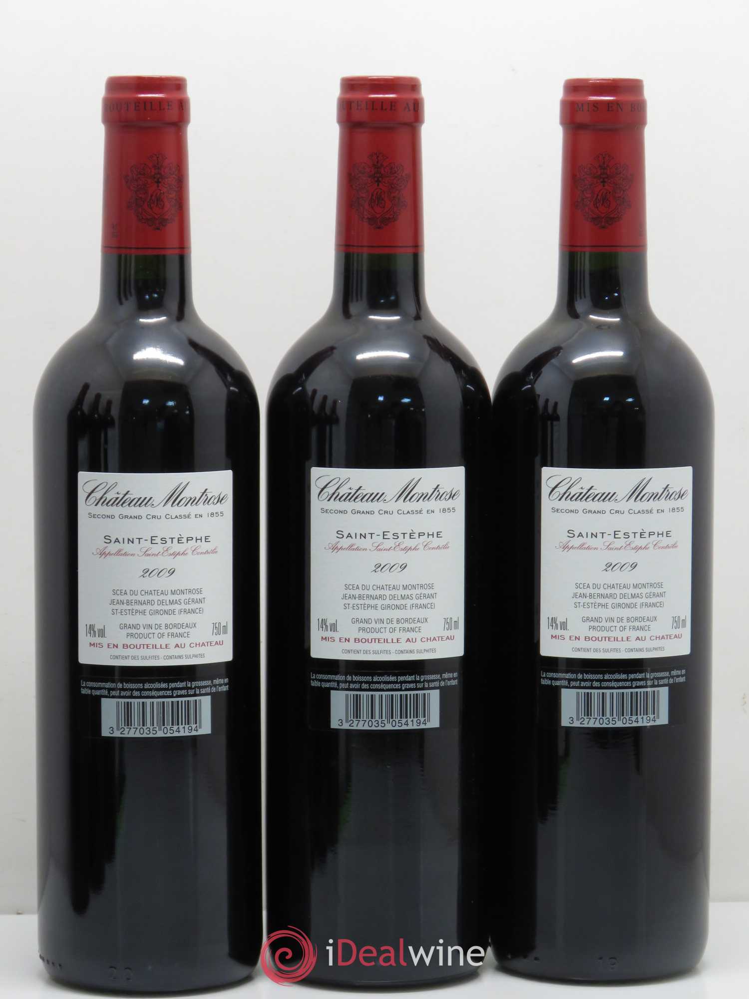 Château Montrose 2ème Grand Cru Classé 2009 - Lot de 6 bouteilles - 4