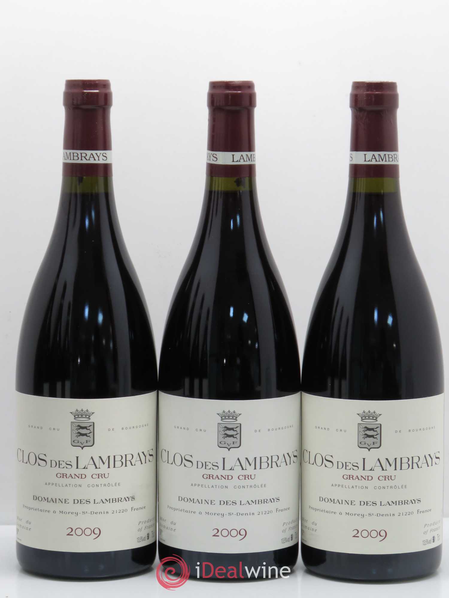 Clos des Lambrays Grand Cru Domaine des Lambrays 2009 - Lot de 12 bouteilles - 1