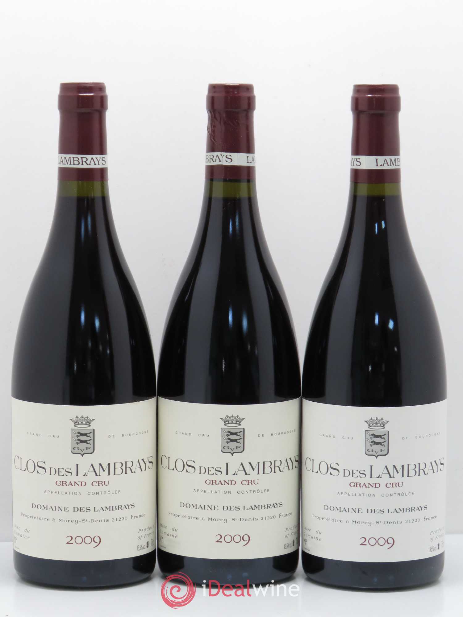 Clos des Lambrays Grand Cru Domaine des Lambrays 2009 - Lot de 12 bouteilles - 2
