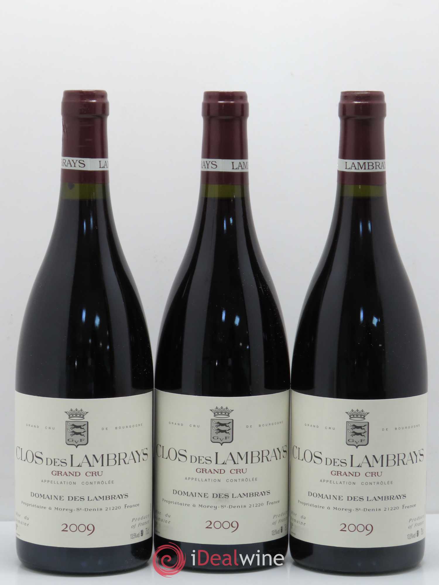 Clos des Lambrays Grand Cru Domaine des Lambrays 2009 - Lot de 12 bouteilles - 3