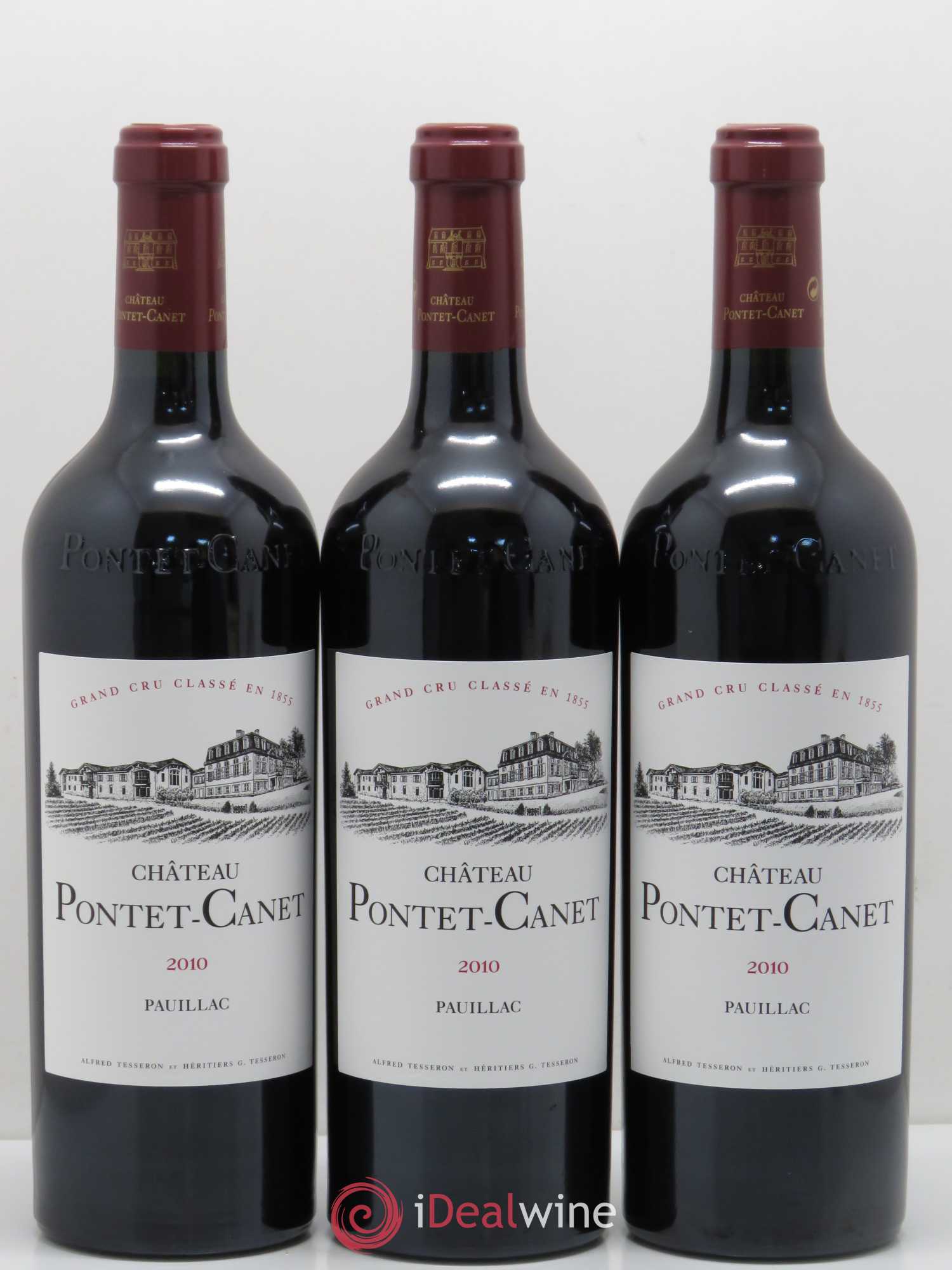Château Pontet Canet 5ème Grand Cru Classé 2010 - Lot de 12 bouteilles - 3