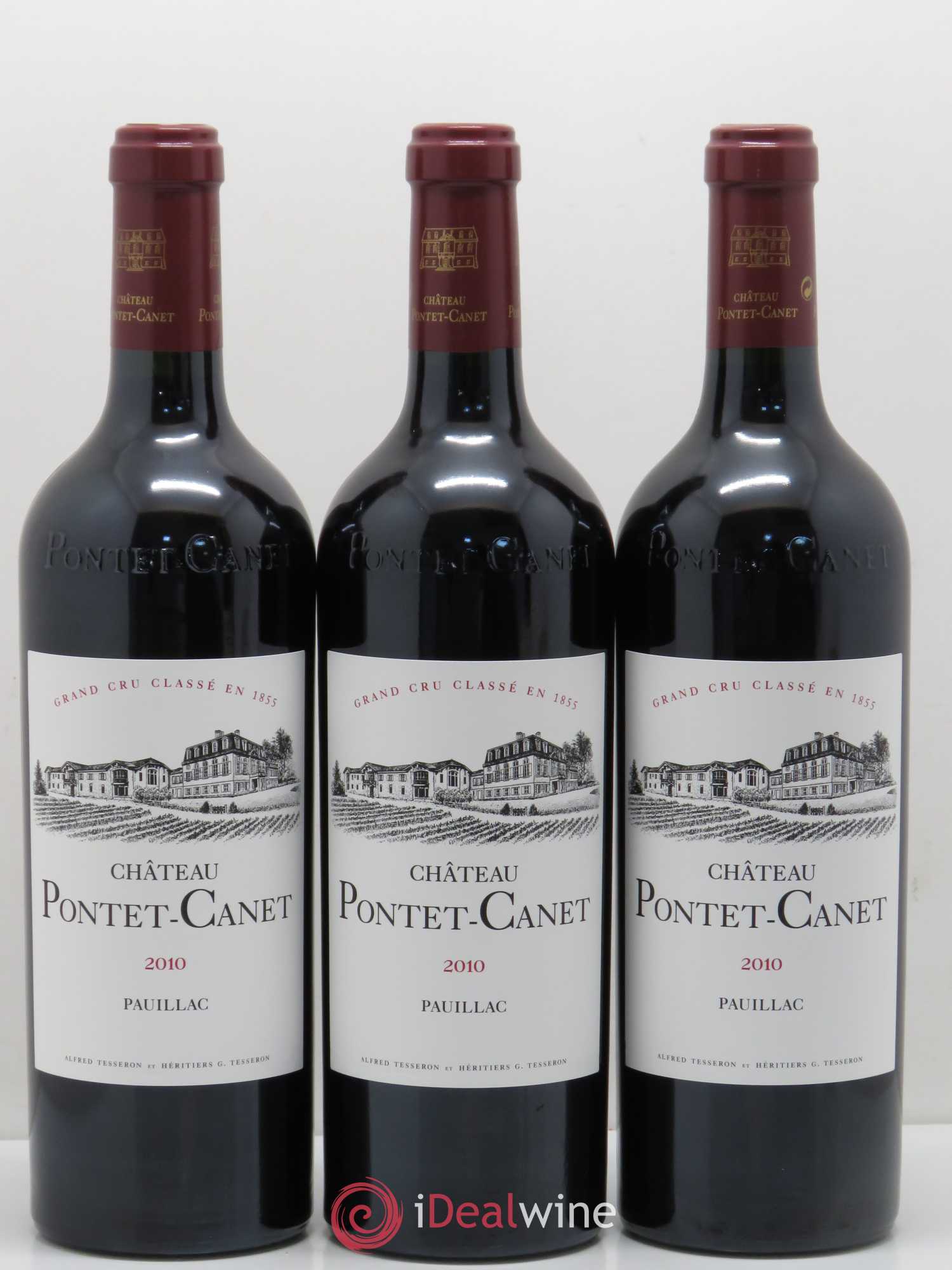 Château Pontet Canet 5ème Grand Cru Classé 2010 - Lot de 12 bouteilles - 5