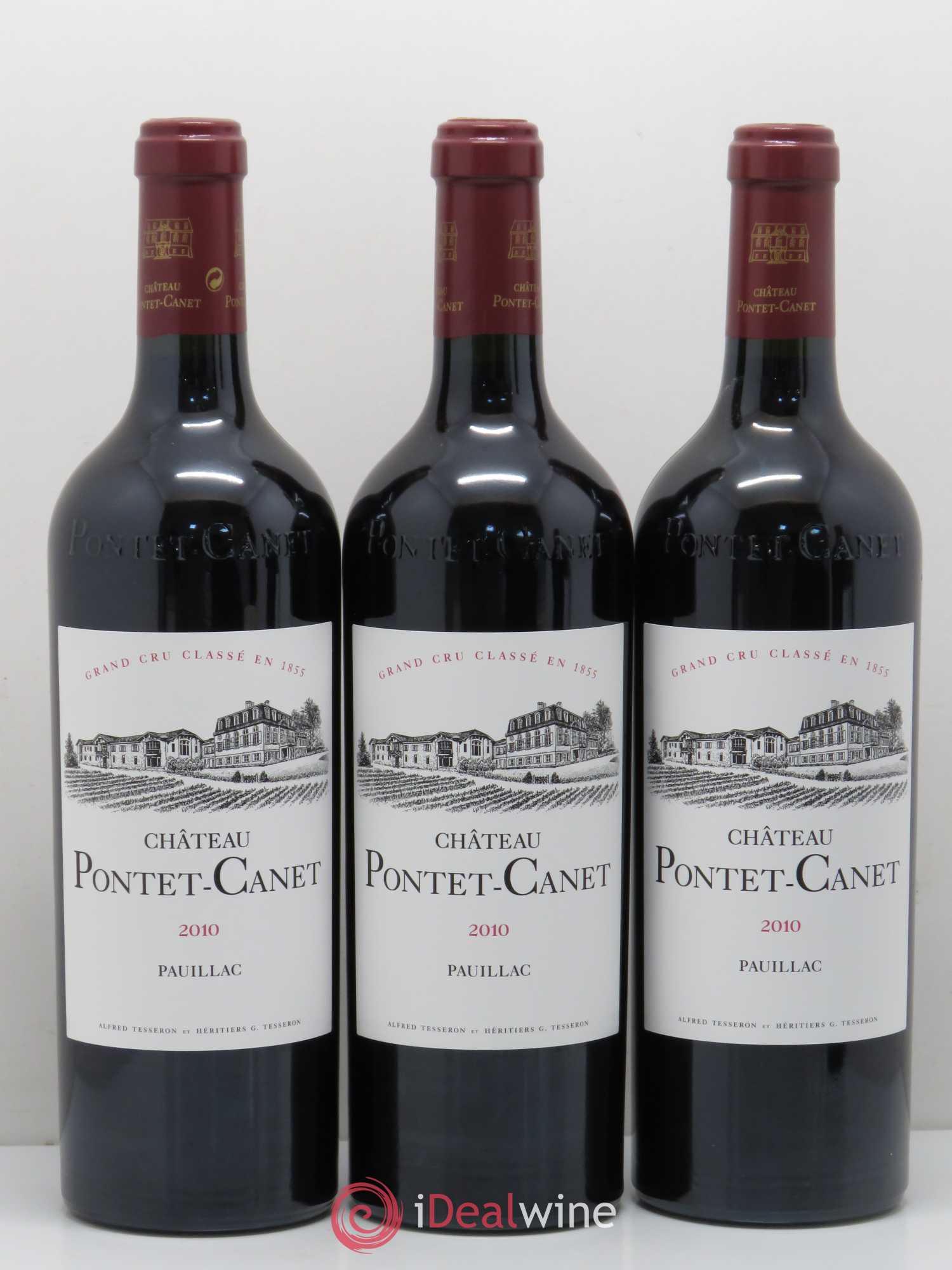 Château Pontet Canet 5ème Grand Cru Classé 2010 - Lot de 12 bouteilles - 2