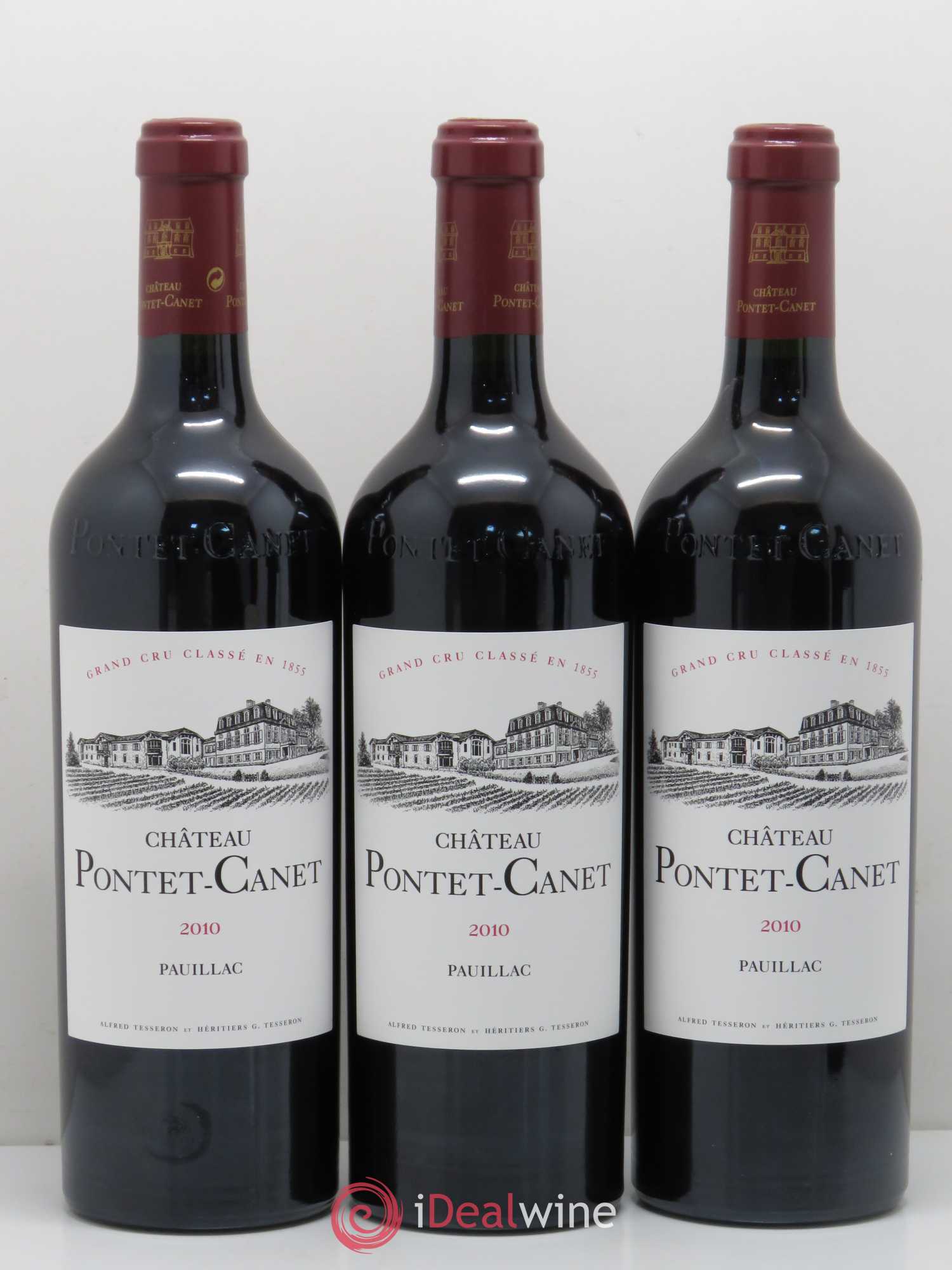 Château Pontet Canet 5ème Grand Cru Classé 2010 - Lot de 12 bouteilles - 3