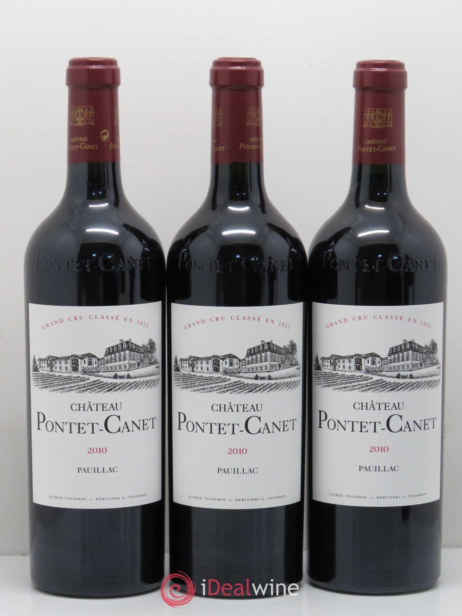 Château Pontet Canet 5ème Grand Cru Classé 2010 - Lot de 12 bouteilles - 4