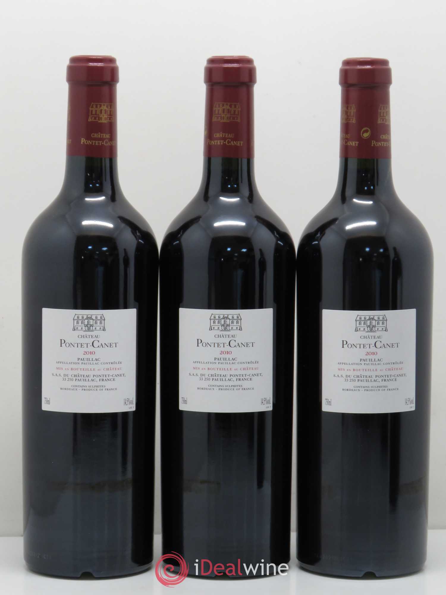 Château Pontet Canet 5ème Grand Cru Classé 2010 - Lot de 12 bouteilles - 7