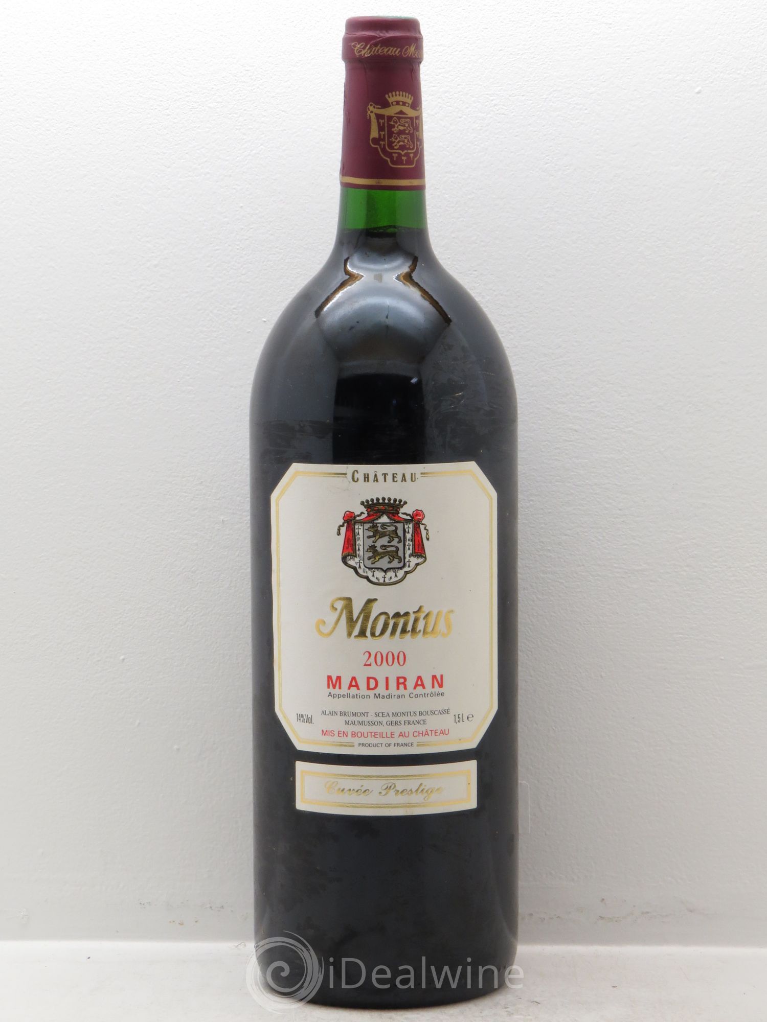 Madiran Château Montus-Prestige Alain Brumont 2000 - Lot de 1 magnum - 0