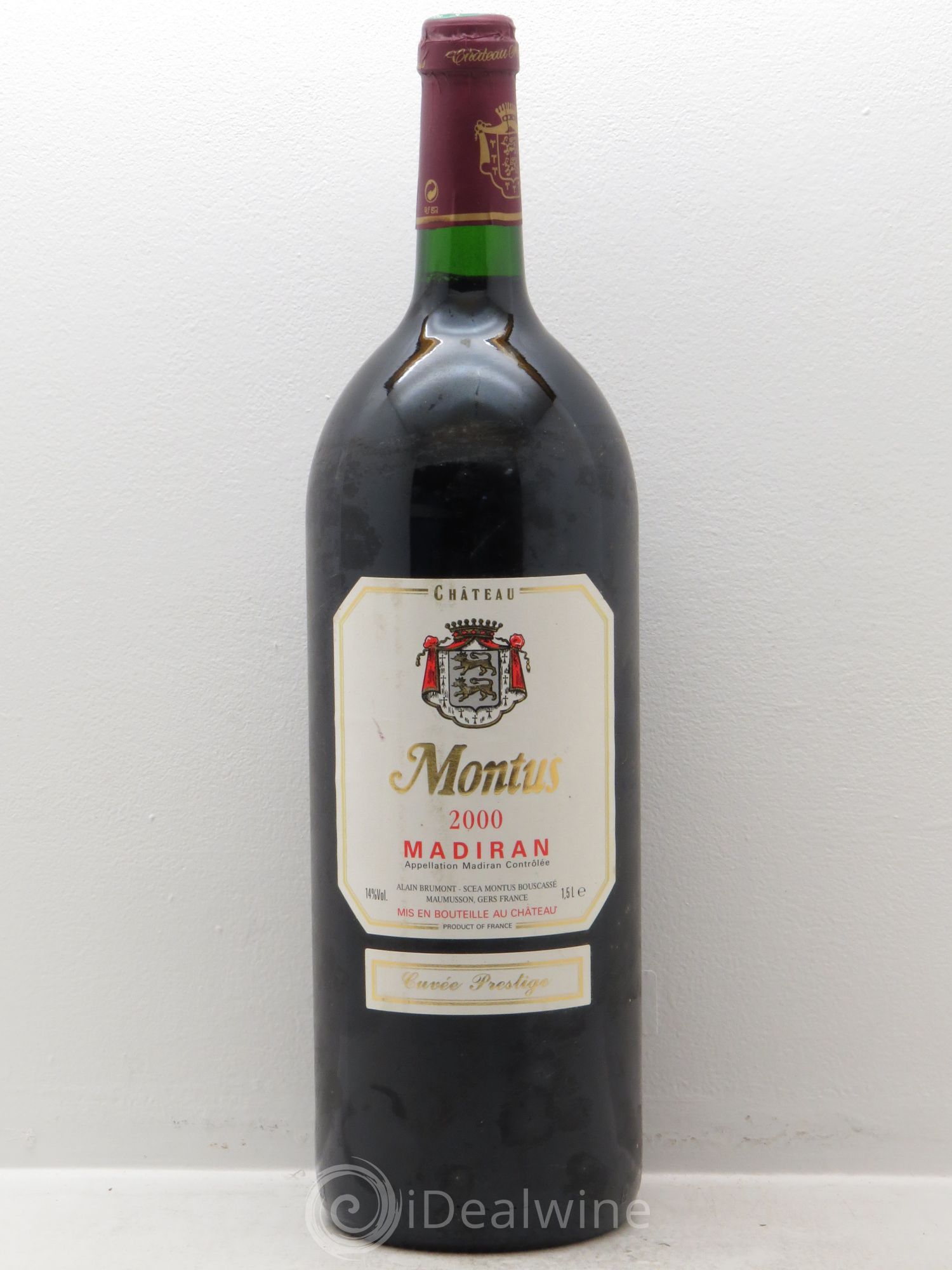 Madiran Château Montus-Prestige Alain Brumont 2000 - Lot de 1 magnum - 0