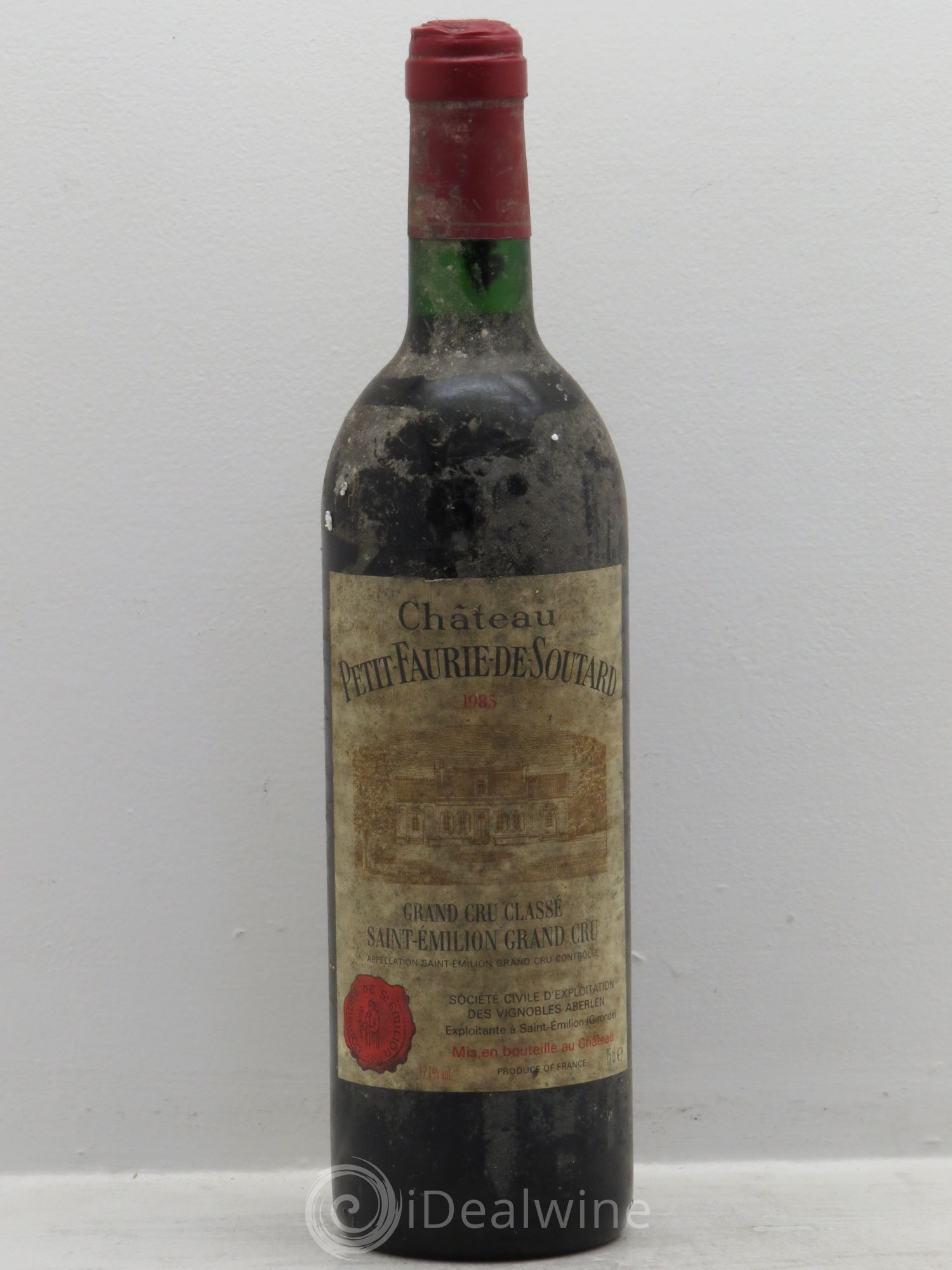 Château Petit Faurie de Soutard Grand Cru Classé 1985 - Lot de 1 bouteille - 0