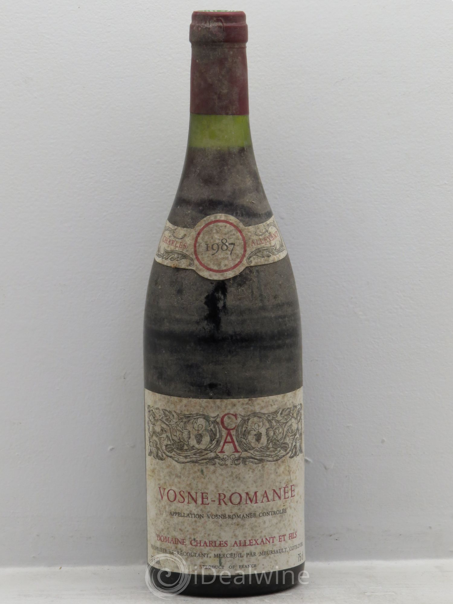 Vosne-Romanée Charles Allexant 1987 - Posten von 1 Flasche - 0