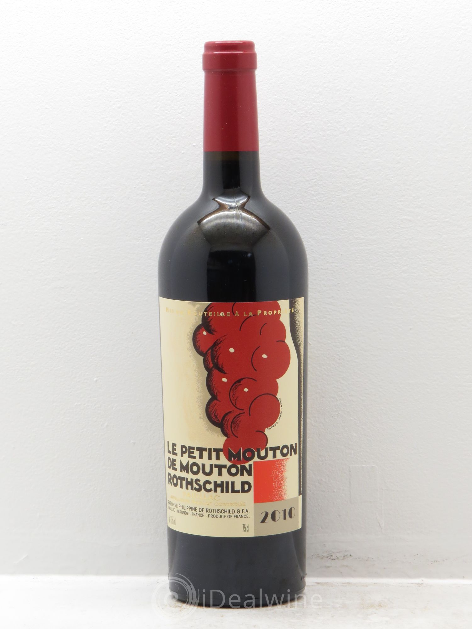 Petit Mouton Second Vin 2010 - Lot de 6 bouteilles - 0