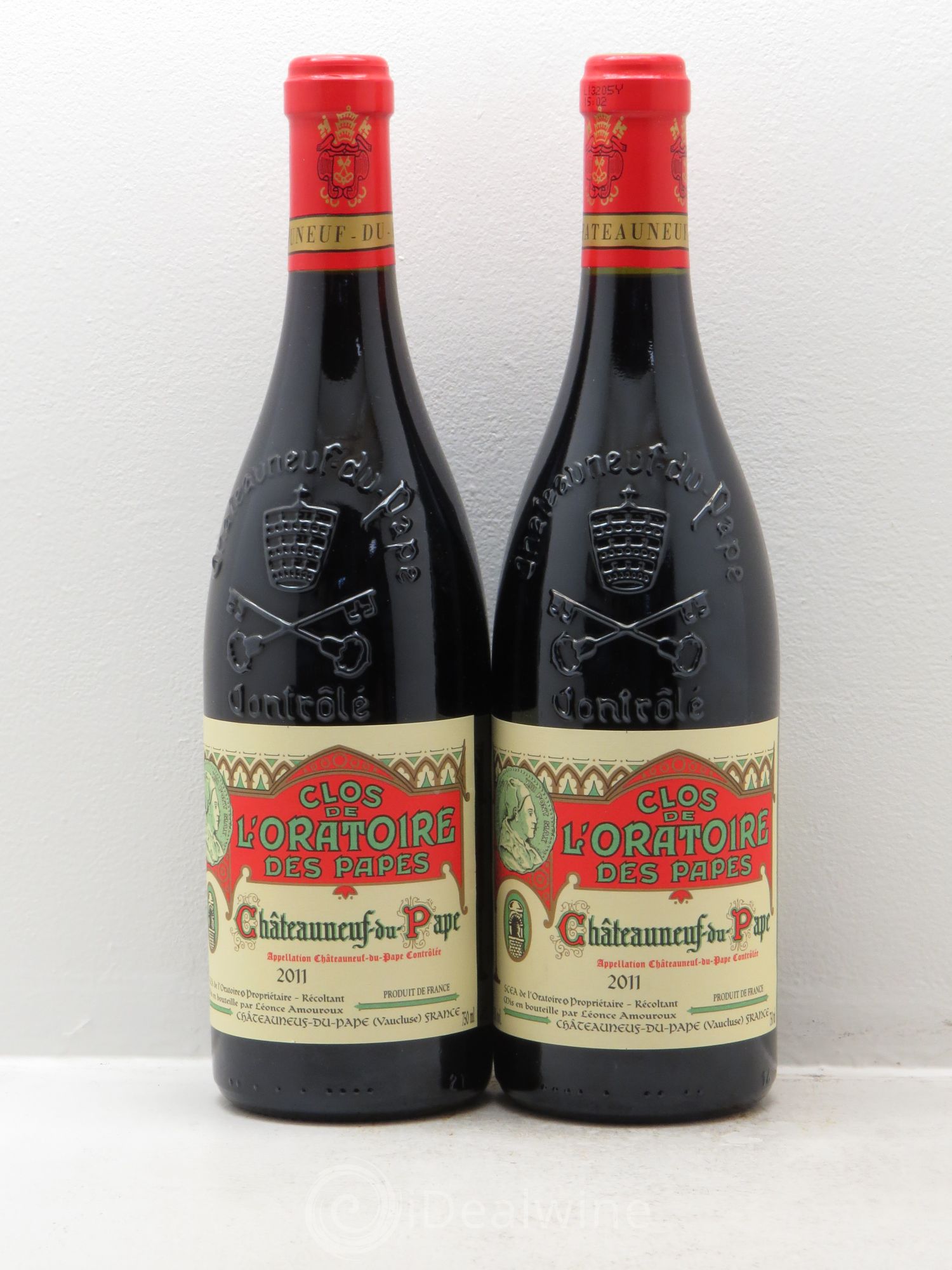 Châteauneuf-du-Pape Clos de l'Oratoire des Papes 2011 - Lot de 2 bouteilles - 0