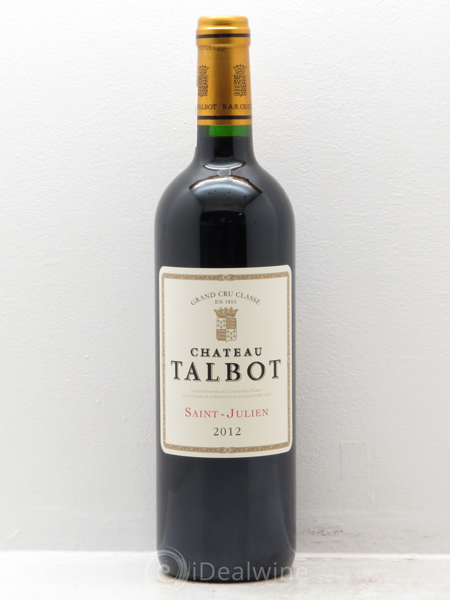 Château Talbot 4ème Grand Cru Classé 2012 - Lot de 6 bouteilles - 0
