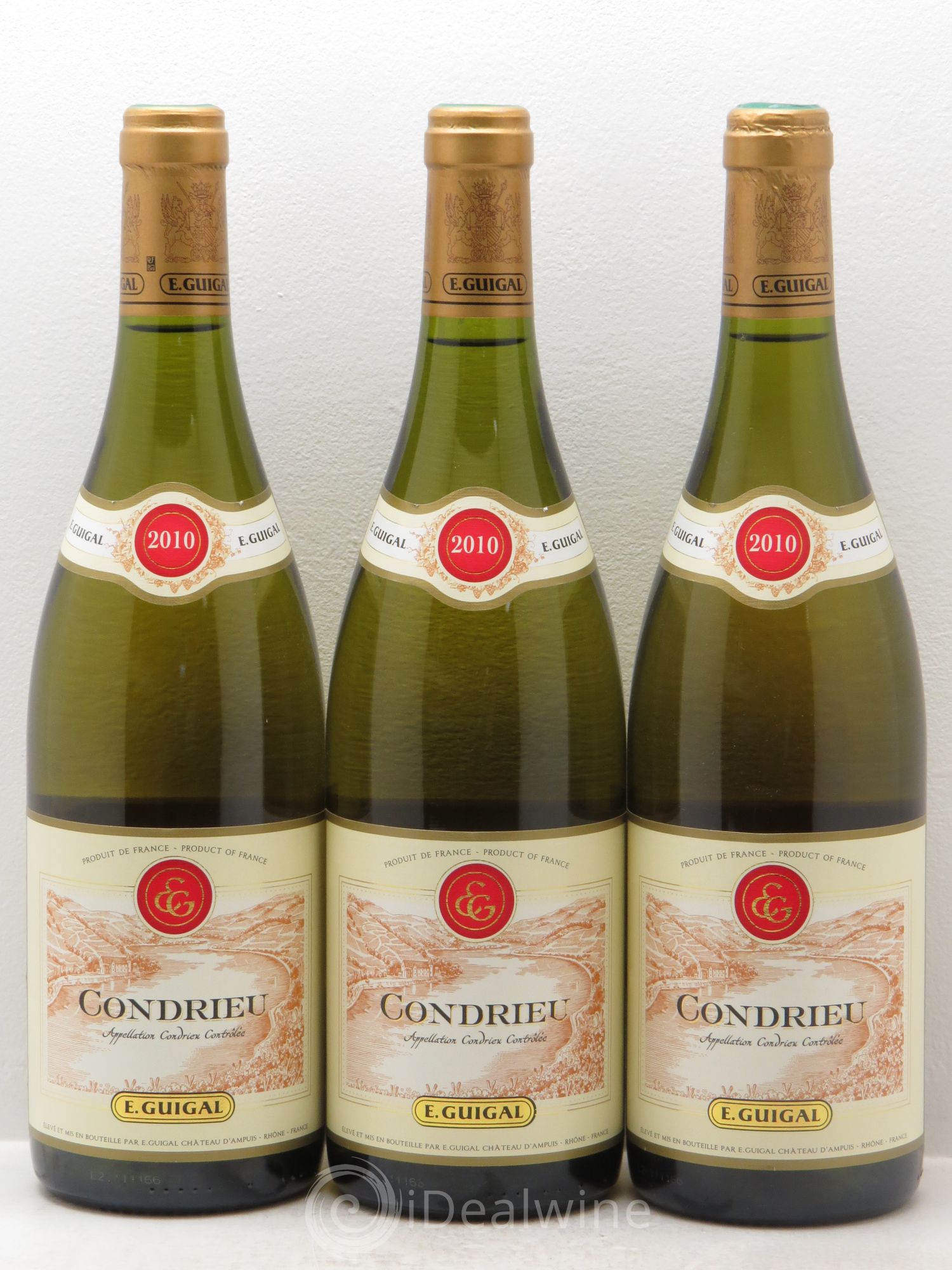 Condrieu Guigal 2010 - Lot de 3 bouteilles - 0