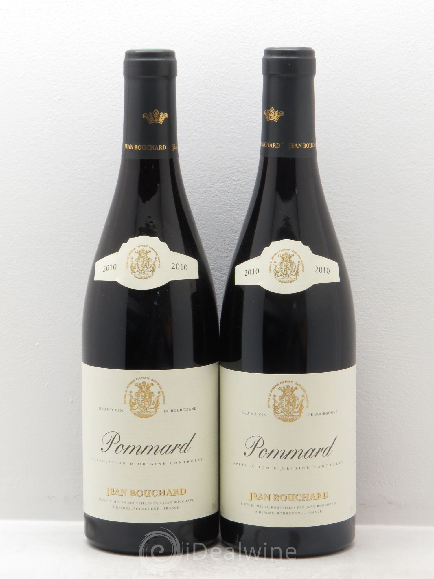 Pommard Jean Bouchard 2010 - Lot de 2 bouteilles - 0