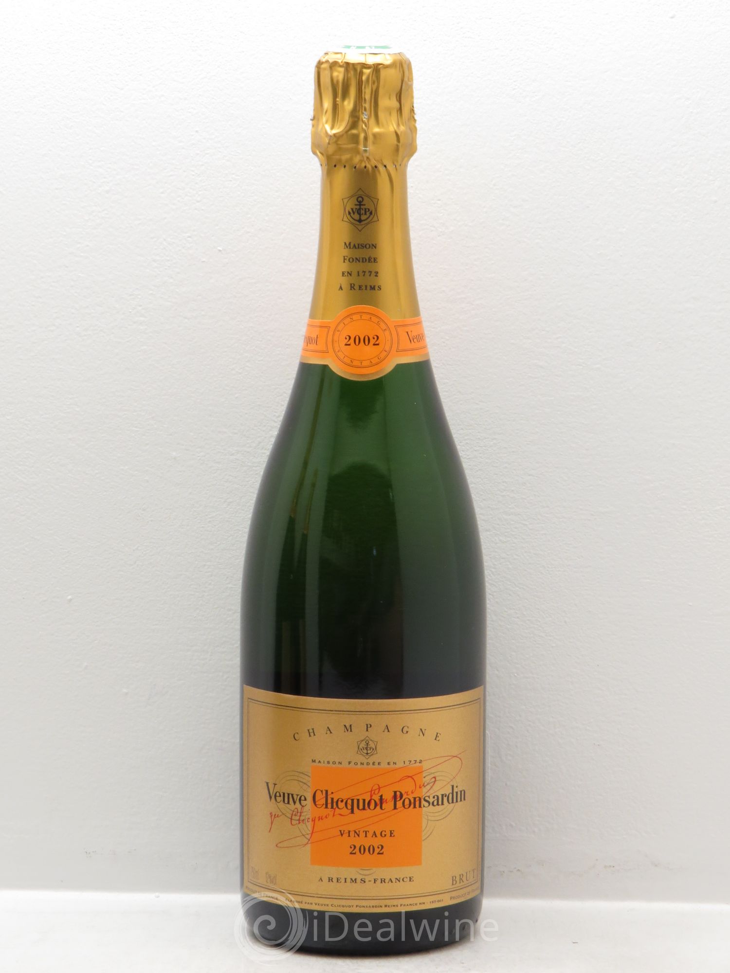 Champagne Veuve Clicquot Vintage 2002 - Posten von 1 Flasche - 0