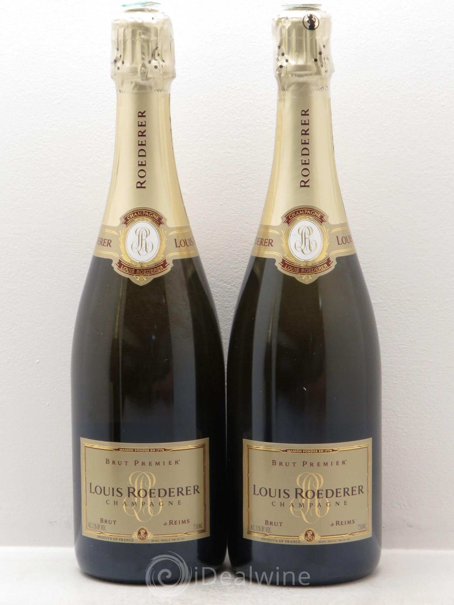 Millésimé Brut Louis Roederer Premier - Lot de 2 bouteilles - 0
