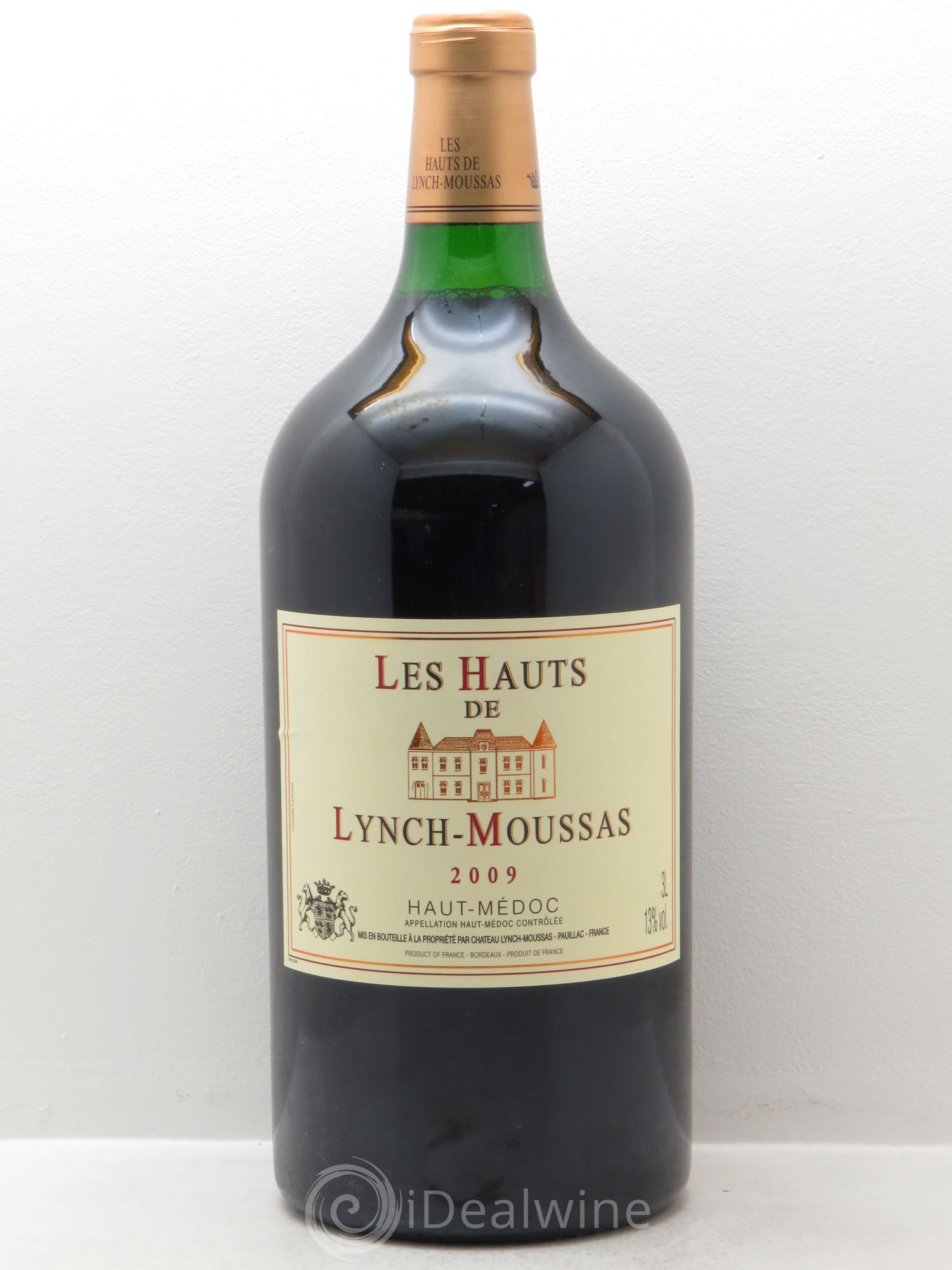 Haut Médoc Les Hauts de Lynch Moussas 2009 - Lot de 1 double magnum - 0