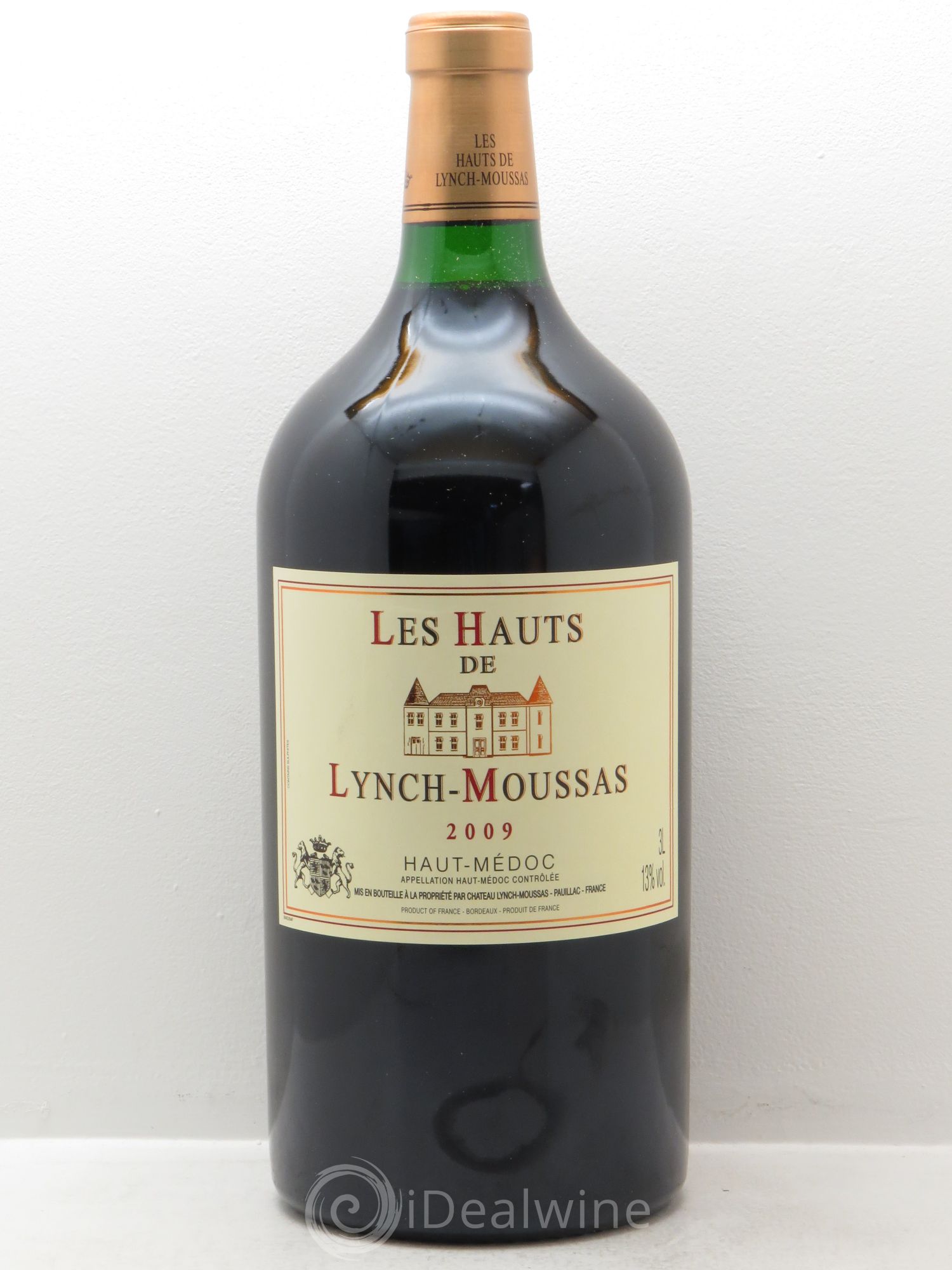 Haut Médoc Les Hautes de Lynch Moussas 2009 - Posten von 1 Doppel-Magnum - 0