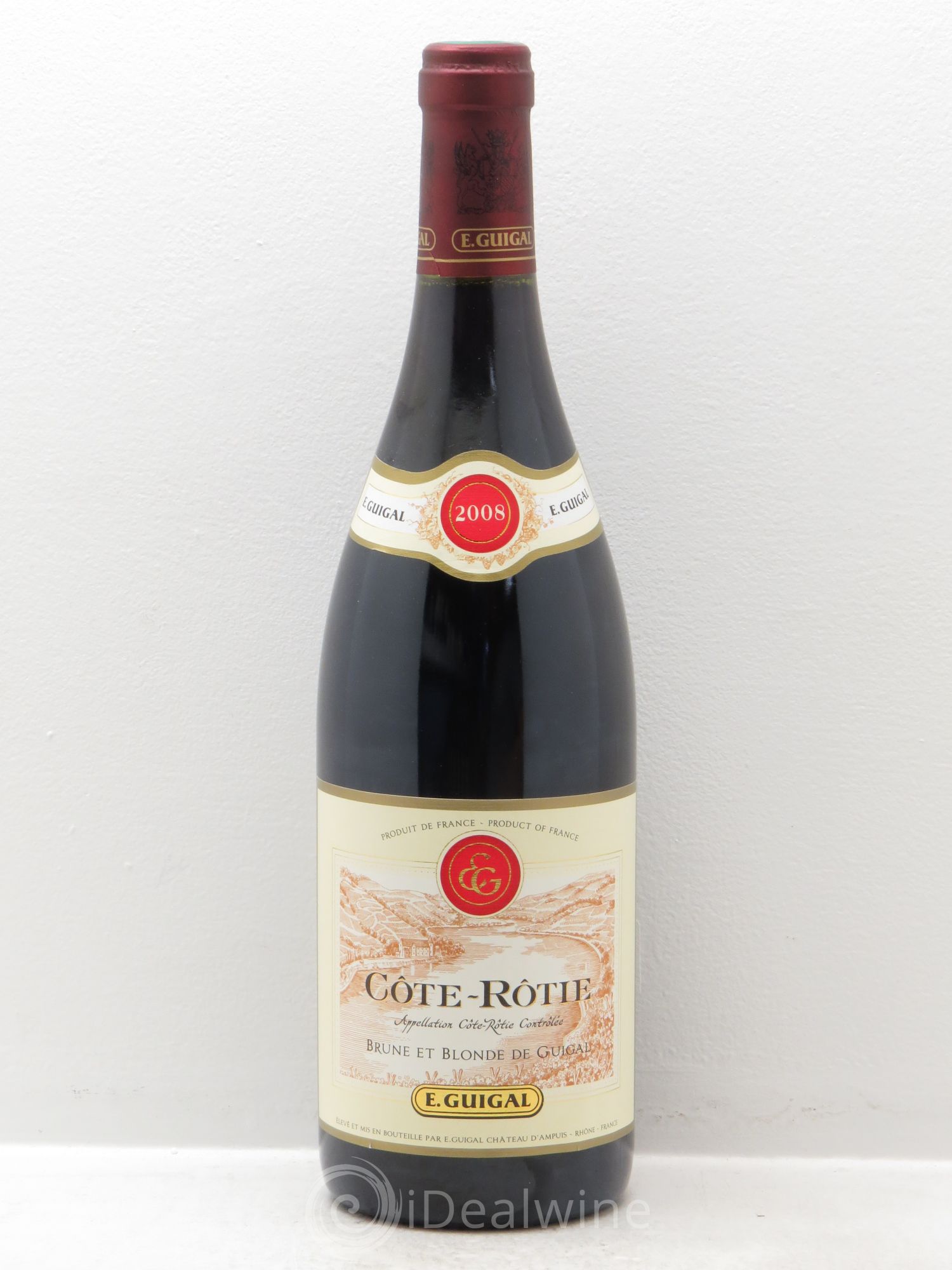 Côte-Rôtie Côtes Brune et Blonde Guigal 2008 - Lot de 6 bouteilles - 0