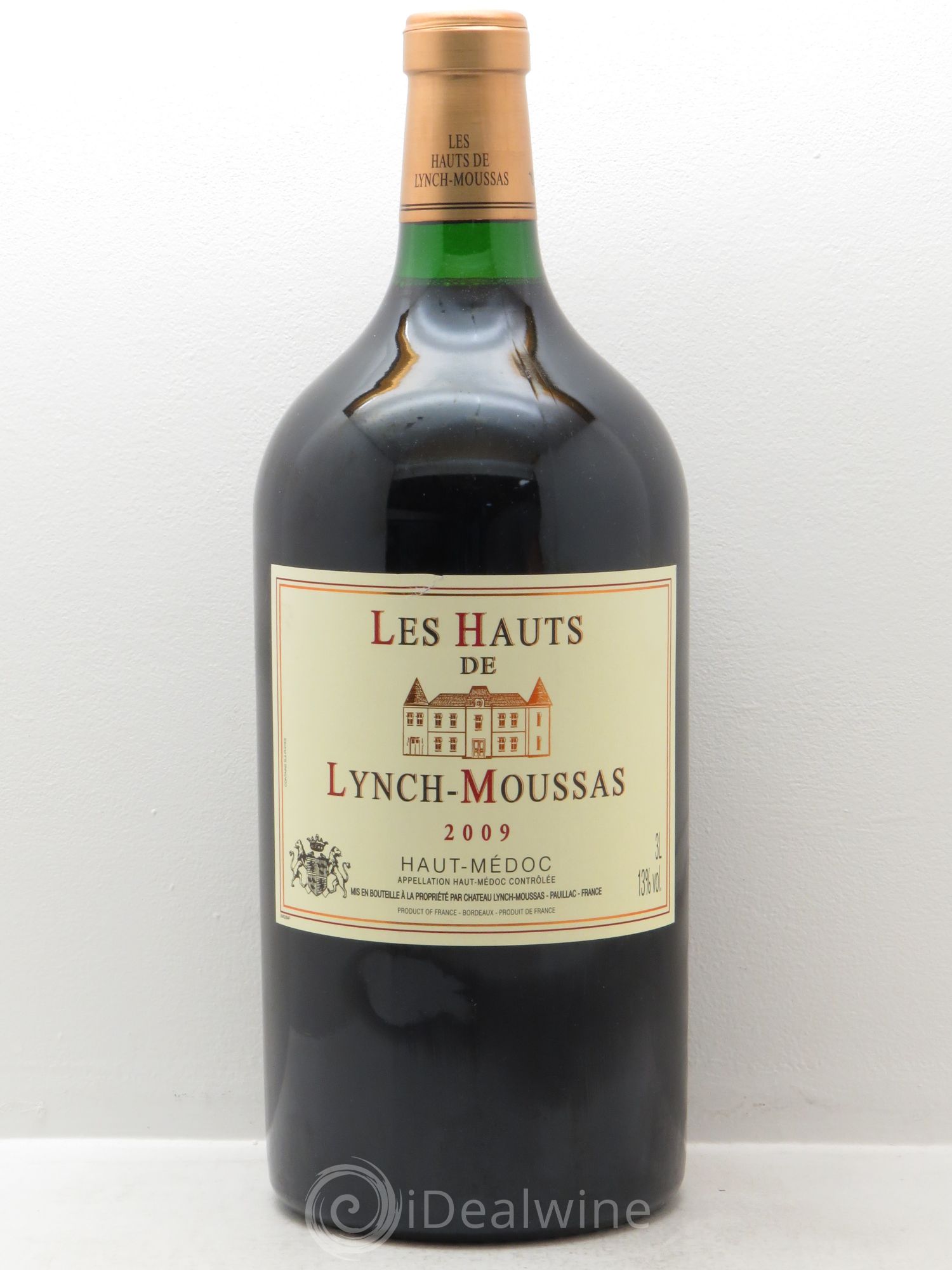 Haut Médoc Les Hauts de Lynch Moussas 2009 - Lot de 1 double magnum - 0