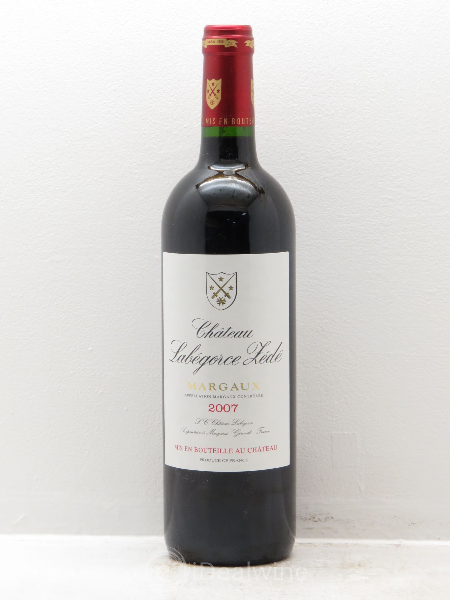 Château Labegorce Zédé Cru Bourgeois 2007 - Lot de 6 bouteilles - 0