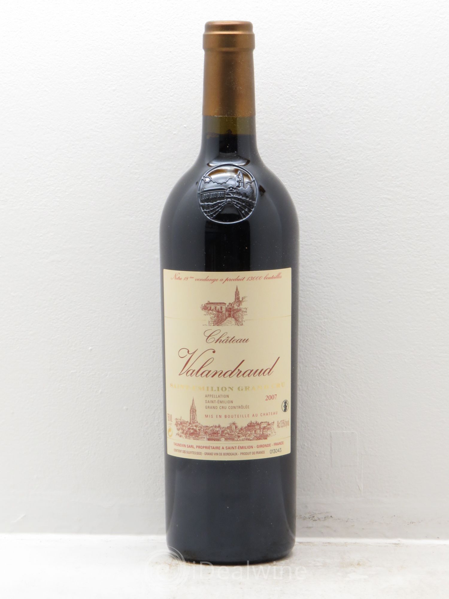 Château de Valandraud 2007 - Lot de 6 bouteilles - 0