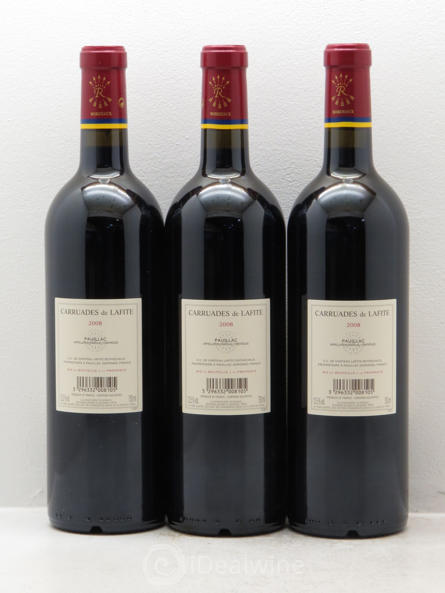 Carruades de Lafite Rothschild Second Vin 2008 - Lot de 12 bouteilles - 7
