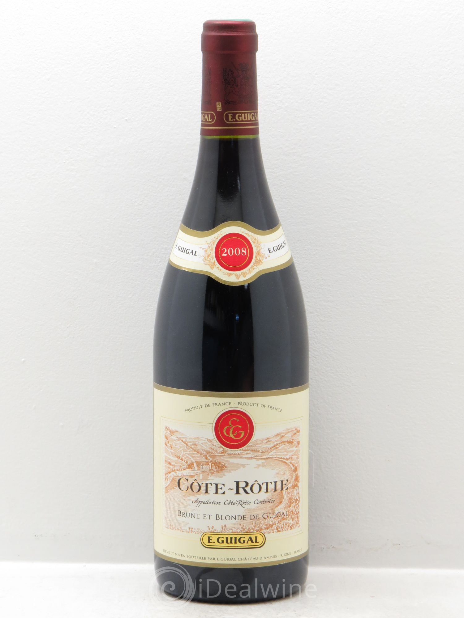 Côte-Rôtie Côtes Brune et Blonde Guigal 2008 - Lot de 1 bouteille - 0
