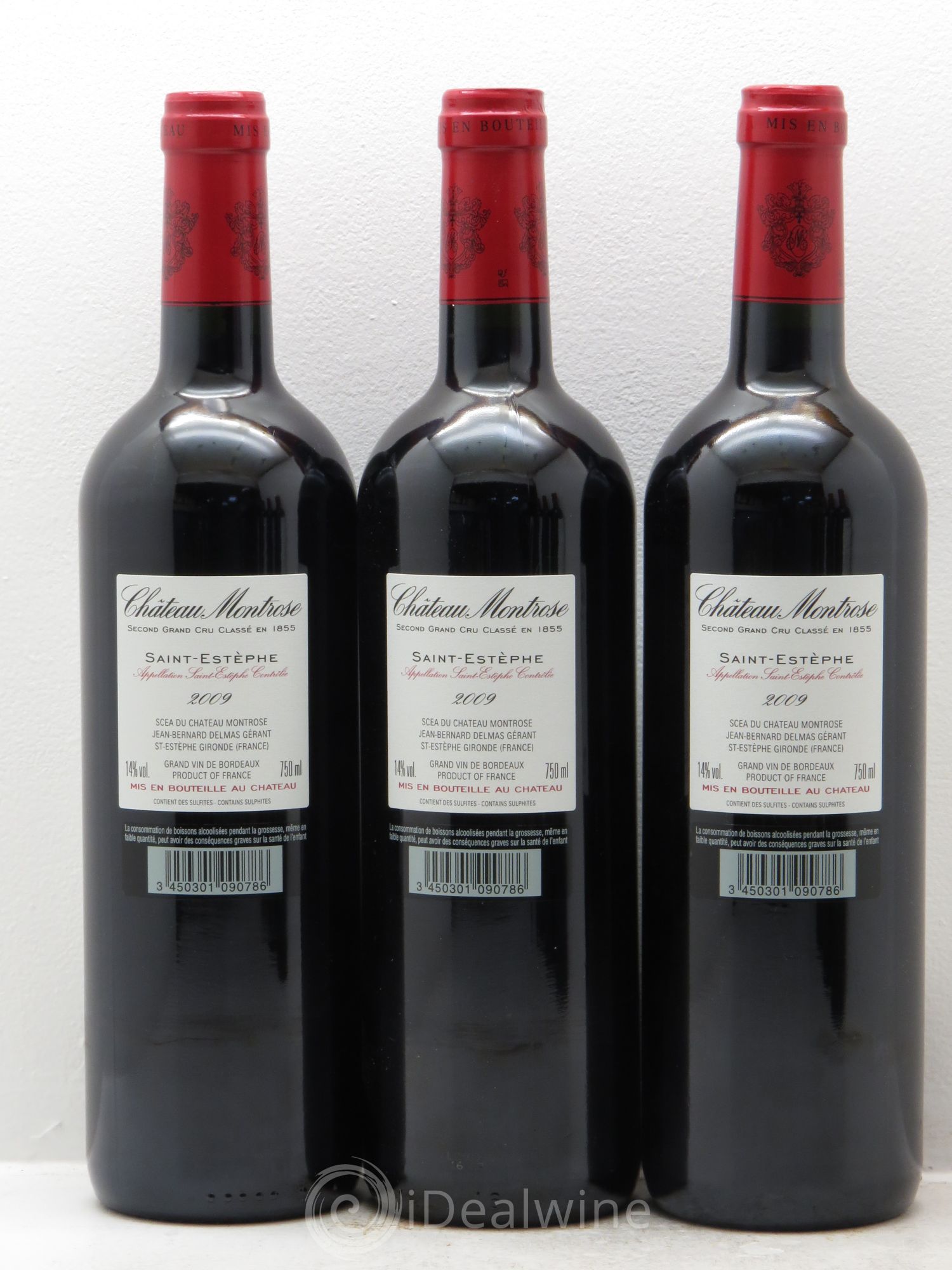 Château Montrose 2ème Grand Cru Classé 2009 - Lot de 6 bouteilles - 2