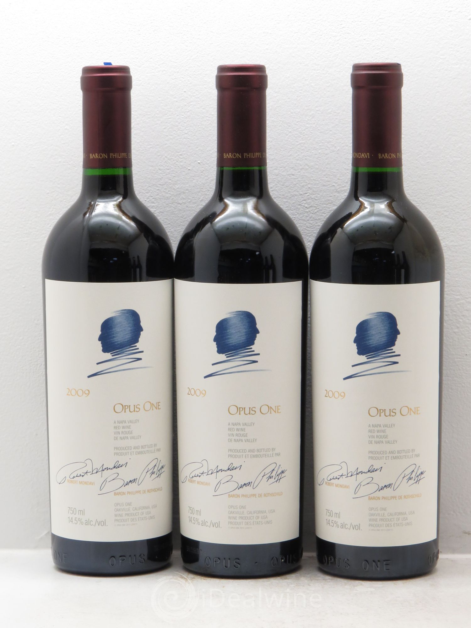 Napa Valley Opus One Robert Mondavi 2009 - Lot de 6 bouteilles - 1