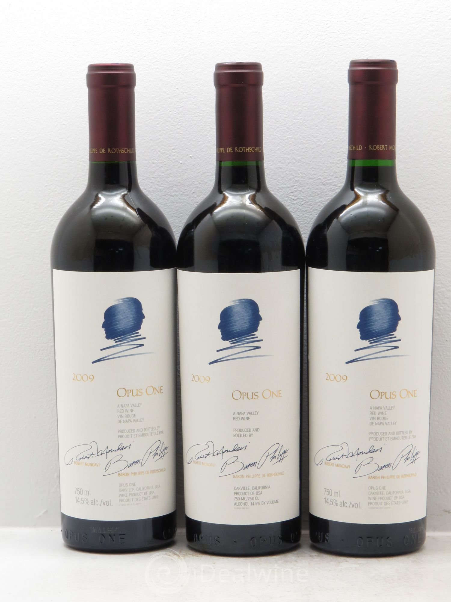 Napa Valley Opus One Robert Mondavi 2009 - Lot de 6 bouteilles - 2