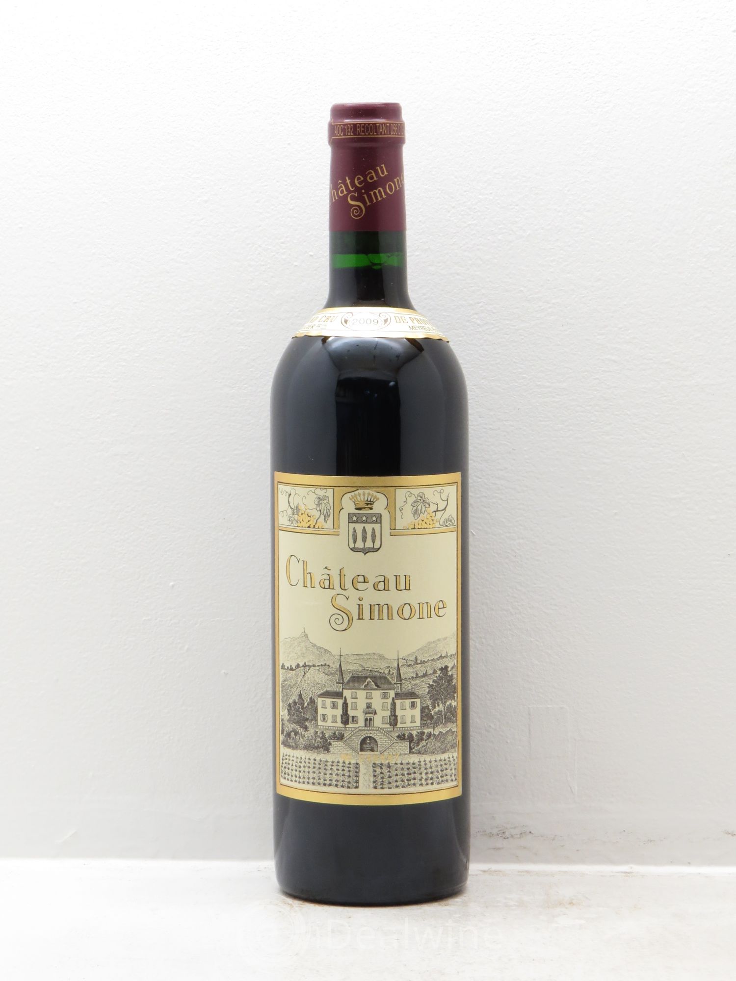 Palette Château Simone Famille Rougier 2009 - Lot de 6 bouteilles - 0