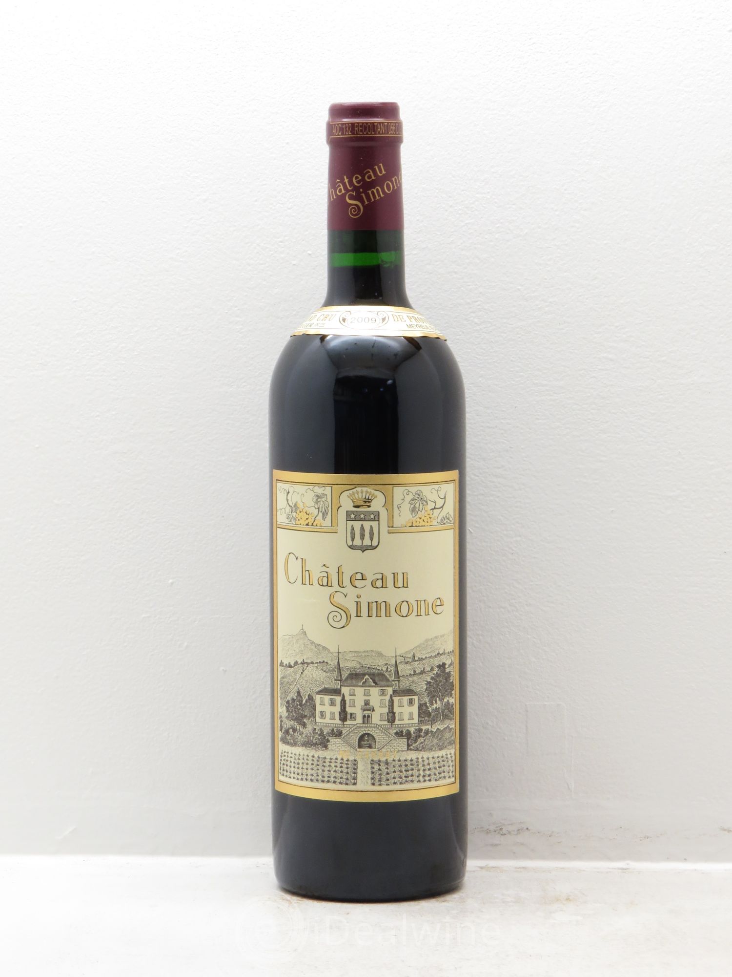 Palette Château Simone Famille Rougier 2009 - Lot de 6 bouteilles - 0