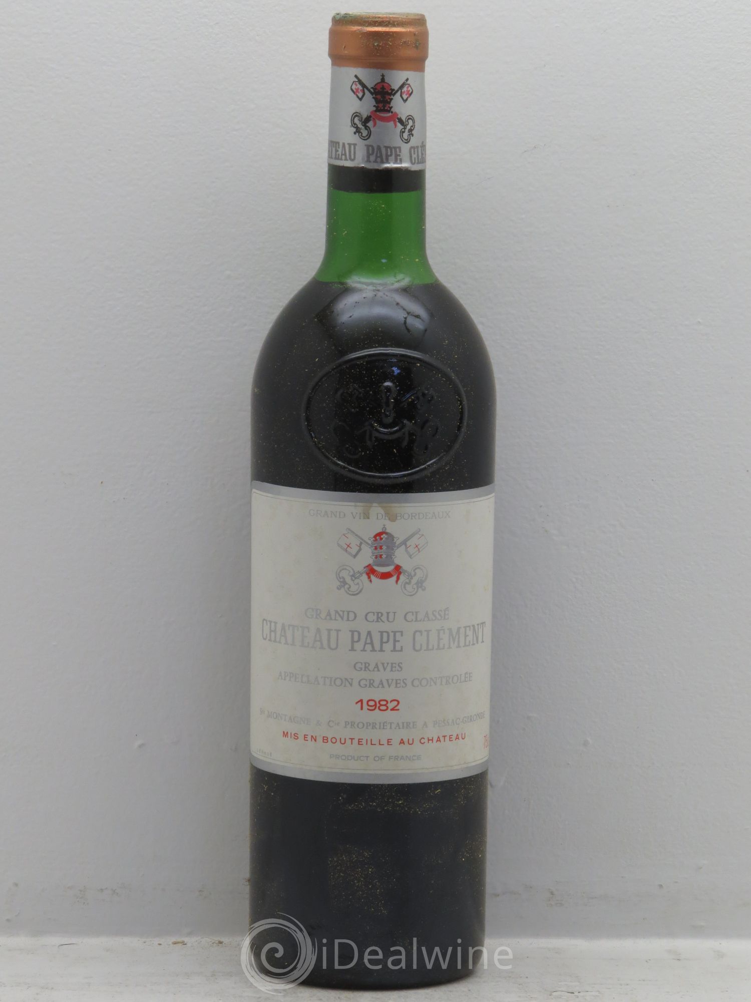 Château Pape Clément Cru Classé de Graves 1982 - Lot de 6 bouteilles - 0