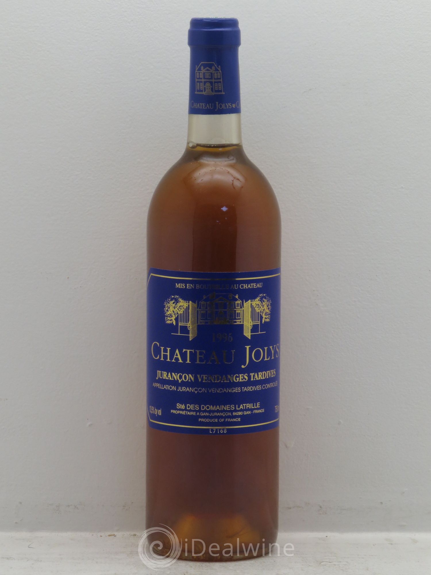 Jurançon Château Jolys Vendanges tardives 1995 - Posten von 1 Flasche - 0