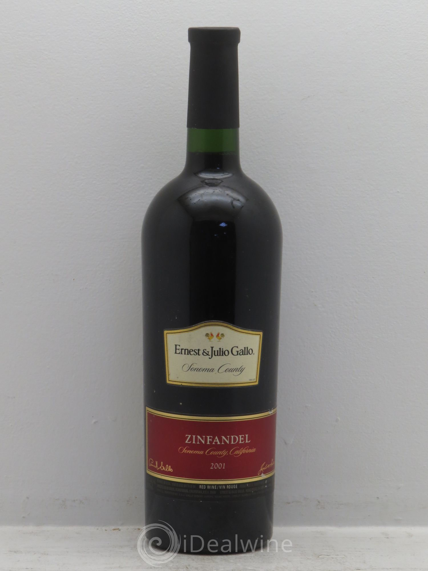 USA Sonoma E&J Gallo Chiotti Zinfandel 2001 - Posten von 1 Flasche - 0